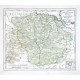 Die Grafschaft Hoya - Antique map