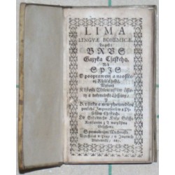 Lima linguae Bohemicae. To jest: Brus Jazyka Cžeského