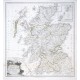 Karte von Scotland - Alte Landkarte