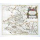 Tvedia cum vicecomitatu Etterico Forestae etiam Selkirkae dictus - Antique map