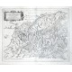 Scotiae provinciae  Braid-Allaban, Atholia-Marria Svperior, Badenocha - Antique map