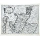 Scotiae tabula III. - Antique map
