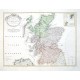 Karte von Scotland - Stará mapa