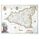 Sicilia Regnvm - Alte Landkarte