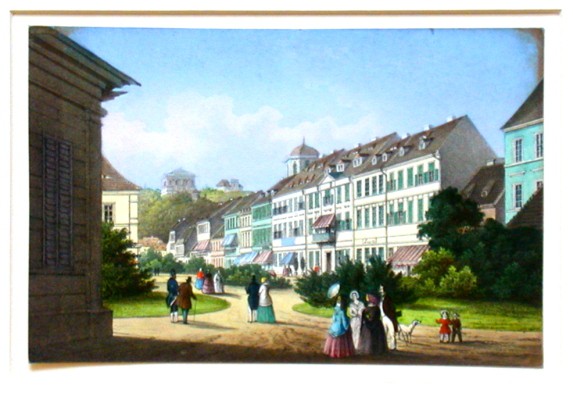 Steinbadgasse. Teplitz - Old maps for sale