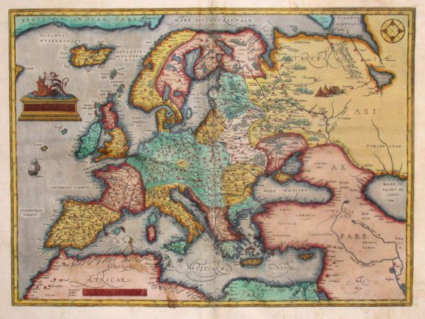 Europae - Old maps for sale