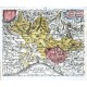 Zur VII. Haupt-Karte 1. Neben-Karte Meyland, Mantua, Parma, Piemont - Antique map