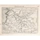 Francie - Guasconiae descriptio - Stará mapa