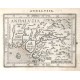 Andaluzia - Antique map