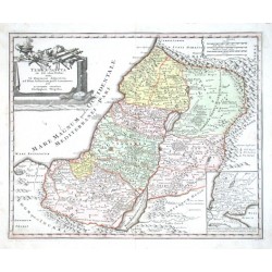 Terra Sancta in XII olim Tribus nunc VI. Provincias dispertita