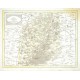 Der District Noyon und Compiegne - Alte Landkarte