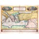 Peregrinationis Divi Pavli typvs corographicvs - Antique map