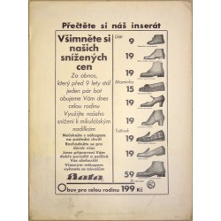 Obuv pro celou rodinu 199 Kč. Baťa