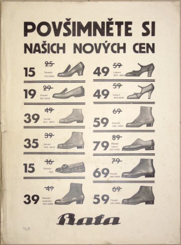 Povšimněte si našich nových cen. Baťa - Varia for sale