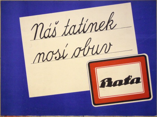 Náš tatínek nosí obuv Baťa - Verkauf von Varia