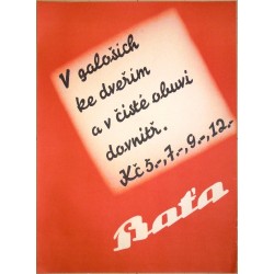 V galoších ke dveřím  Baťa
