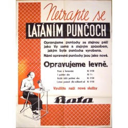 Netrapte se látáním punčoch  Baťa