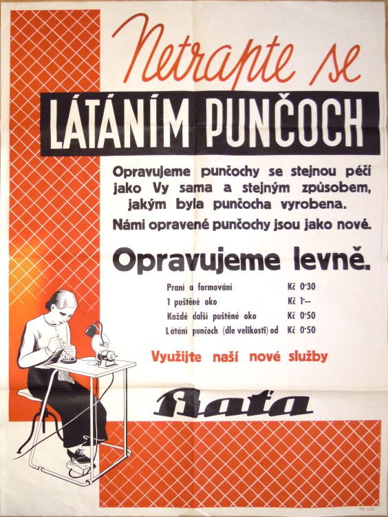 Netrapte se látáním punčoch  Baťa - Varia for sale