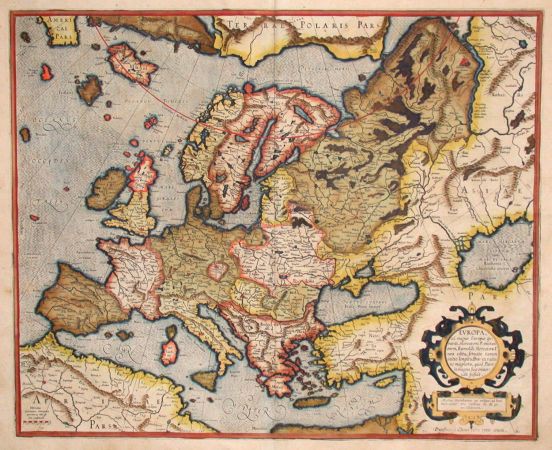 Europa - Old maps for sale