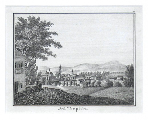 Toeplitz - Stará mapa