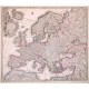 Europa Religionis Christianae Morum et Pacis ac Belli  excusa - Alte Landkarte