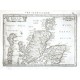Scotia Septentrionalis - Antique map
