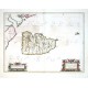Arania Insula in aestuario Glottae - Antique map