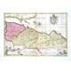 Provinciae Lauden seu Lothien et Linlitouo - Stará mapa