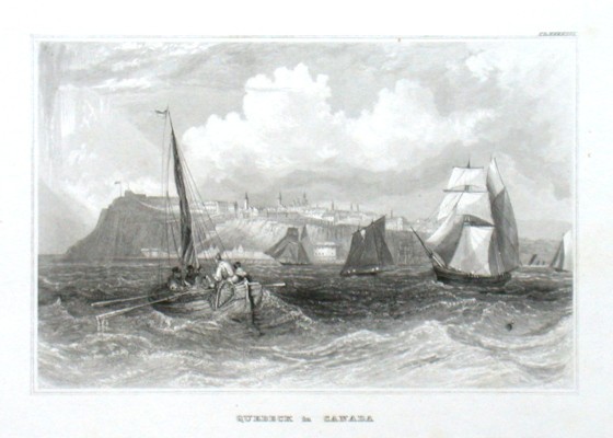 Quebeck in Canada - Verkauf alter Karten