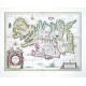 Tabula Islandiae - Antique map