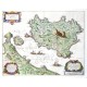 Ischia Isola, olim Aenaria - Antique map