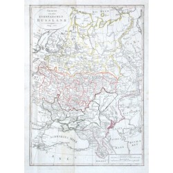 Charte von dem Europaischen Russland