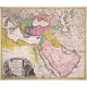 Imperium Turcicum in Europa, Asia et Africa - Antique map