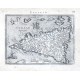 Siciliae descriptio - Stará mapa