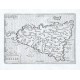 Sicilia - Stará mapa