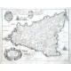 Sicilia Regnum - Antique map