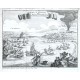 Faro di Messina - Antique map