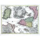 Siciliae Regnum - Antique map