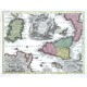 Siciliae Regnum - Alte Landkarte
