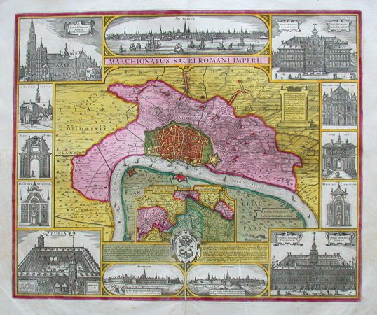 Marchionatus Sacri Romani Imperii - Old maps for sale