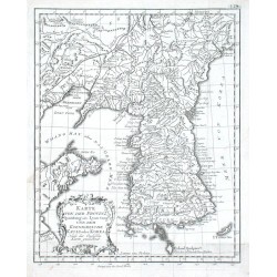 Karte von der Provinz Quantong oder Lyau-tong und dem Koenigreiche Kau-li oder Korea