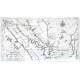 Land-Karte von der Meer-Enge von Malacca - Old maps for sale