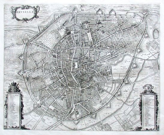 Bruxela - Verkauf alter Karten