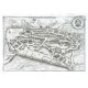 La Rocca Contrada - Antique map