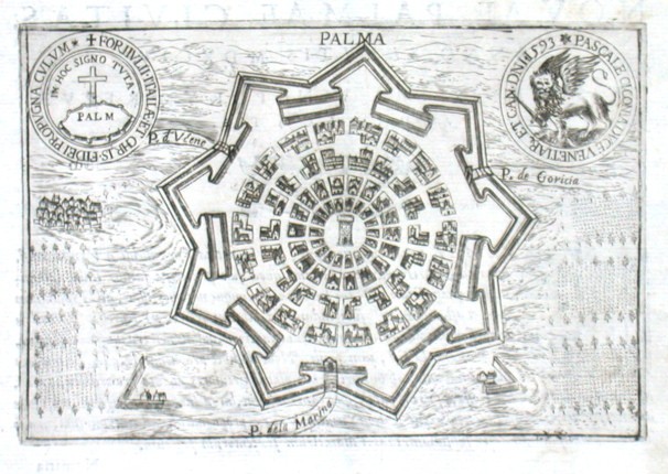 Palma - Antique map