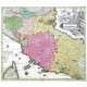 Novissima et accuratissima Status Ecclesiae et Magni Ducatus Hetruriae - Stará mapa
