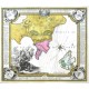 Plan de la place de Corfu - Alte Landkarte