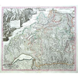Mappa geographica illustris Helvetiorum Republicae Bernensis