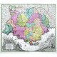 Provincia Gallis La Provence dicta - Alte Landkarte
