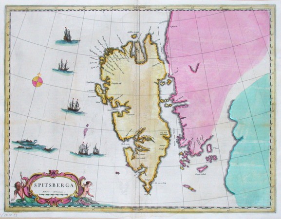 Spitsberga - Old maps for sale
